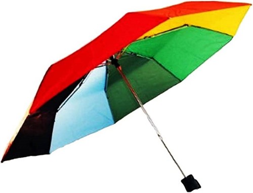 HAAC Regenschirm Regenbogen Taschenschirm 95 cm - Bild 6 von 6
