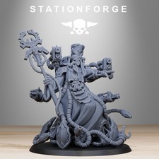 Scavenger Chaplain, Tech Adept, Mech Division, Stationforge