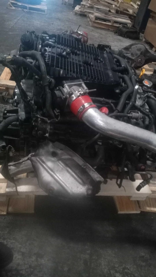 Conjunto completo de motor usado se adapta a: Infiniti G37 VQ37VHR 2013 AWD desde 4/13 grados Foto 2 de 4