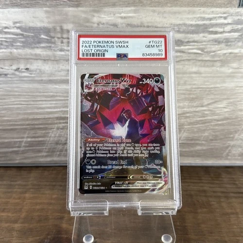 2022 Eternatus VMAX SWSH Lost Origin FA Trainer Gallery TG22 Pokemon Psa 10