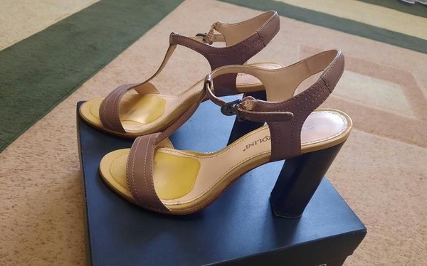 Women Carlo Pazolini Heels Beige 37 #10WN