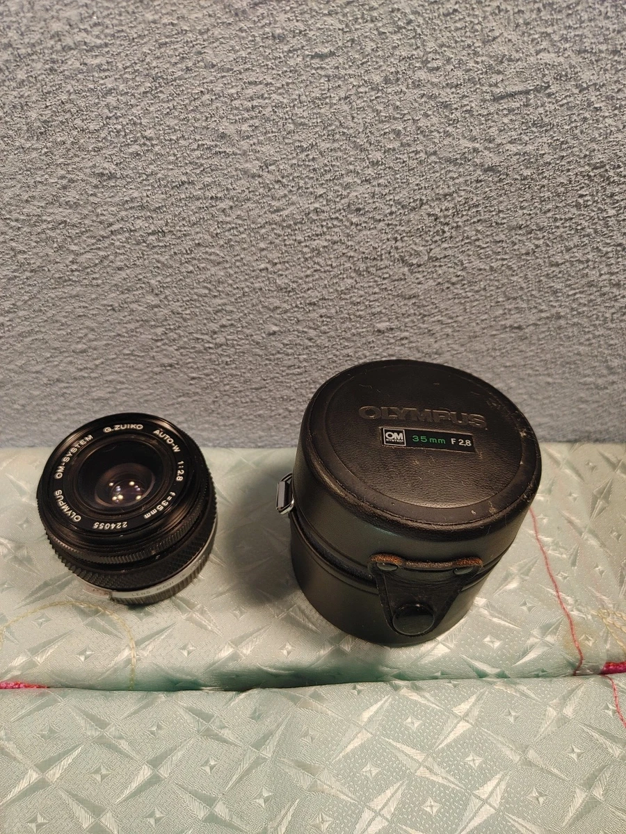 F/3.5 Camera Lenses Olympus Zuiko 28mm Focal for sale | eBay