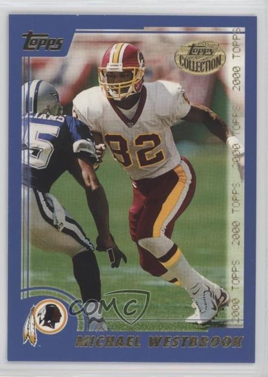 2000 Topps Topps Collection Michael Westbrook #196 8d2