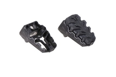 SW-Motech EVO Fußrasten-Kit Schwarz passt für Honda/ BMW/ Triumph/ VOGE - Mod...