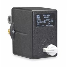 Pressure Switch, Standard, 3PST, 4 Ports, 3/8" FNPT, 1/4" FNPT, 60 to 232 psi