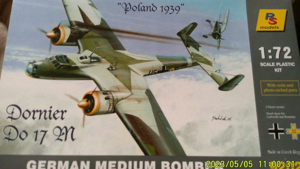 RS Models 92027 Dornier Do 17 M "Polen 1939"  1:72