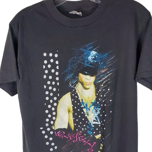 Prince Love Sexy T Shirt Vintage Concert Tour Made In U 1980s vintage concert t-shirt, vintage, size L, single stitch, B+ condition