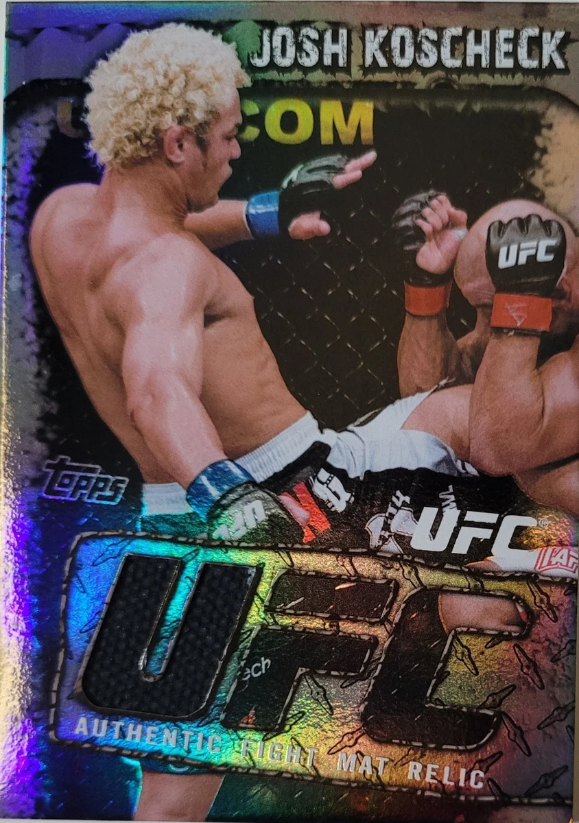 Carte reliques de tapis de combat 2010 Topps UFC #MMJK Josh