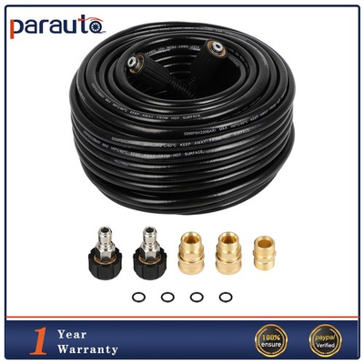 #ad #ad 100FT High Pressure Washer Hose 3200 PSI M22 14MM Power Washer Extension Hose $51.09