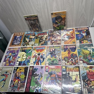 20 Comics Lot  DC & Marvel Readers Bagged and boarded