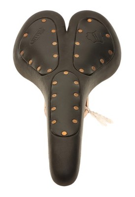 Selle Italia Storika Saddle Ti Alloy Rail Black Leather Copper