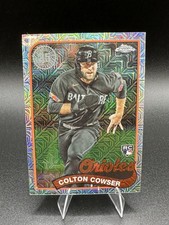 2024 Topps Chrome Silver Pack Rookie Colton Cowser #T89C-70 Mojo RC