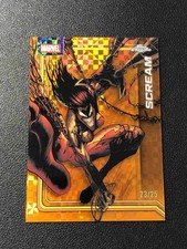 2026 Topps Chrome Marvel Comic #148 Scream X-fractor Orange /25
