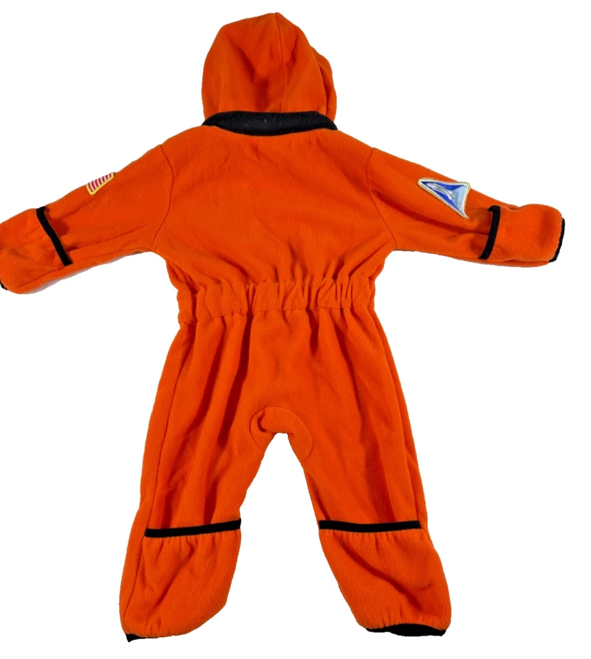 Disfraz de astronauta comandante de la NASA infantil mono polar con capucha 6-12 meses Foto 2 de 4