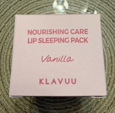 KLAVUU Nourishing Care Vanilla Lip Sleeping Pack 20g / 0.7 oz Korean Skincare