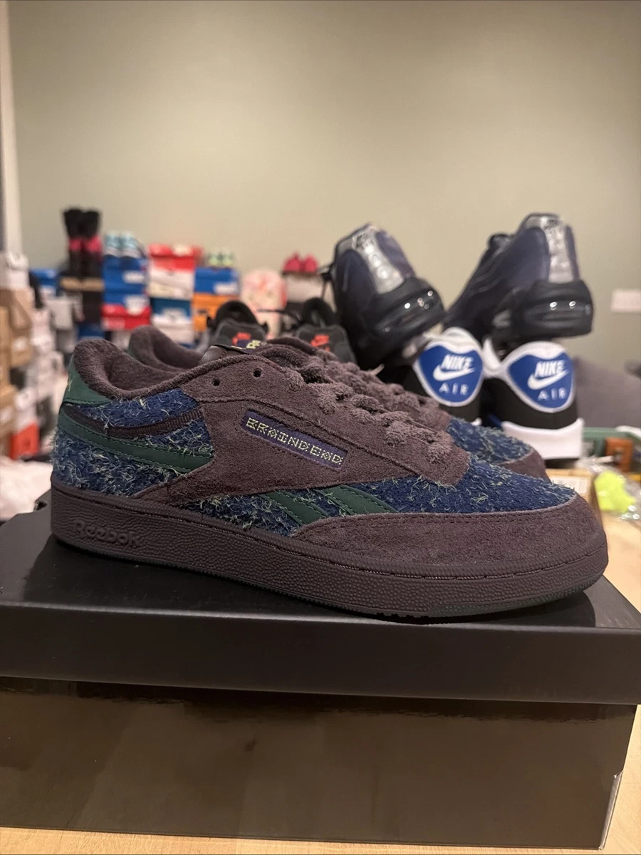 Reebok Brain Dead x Club C Revenge Purple Abyss Batik Blue for