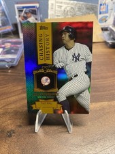 2013 Topps - Chasing History Alex Rodriguez #CH-42 Gold Foil Yankees.