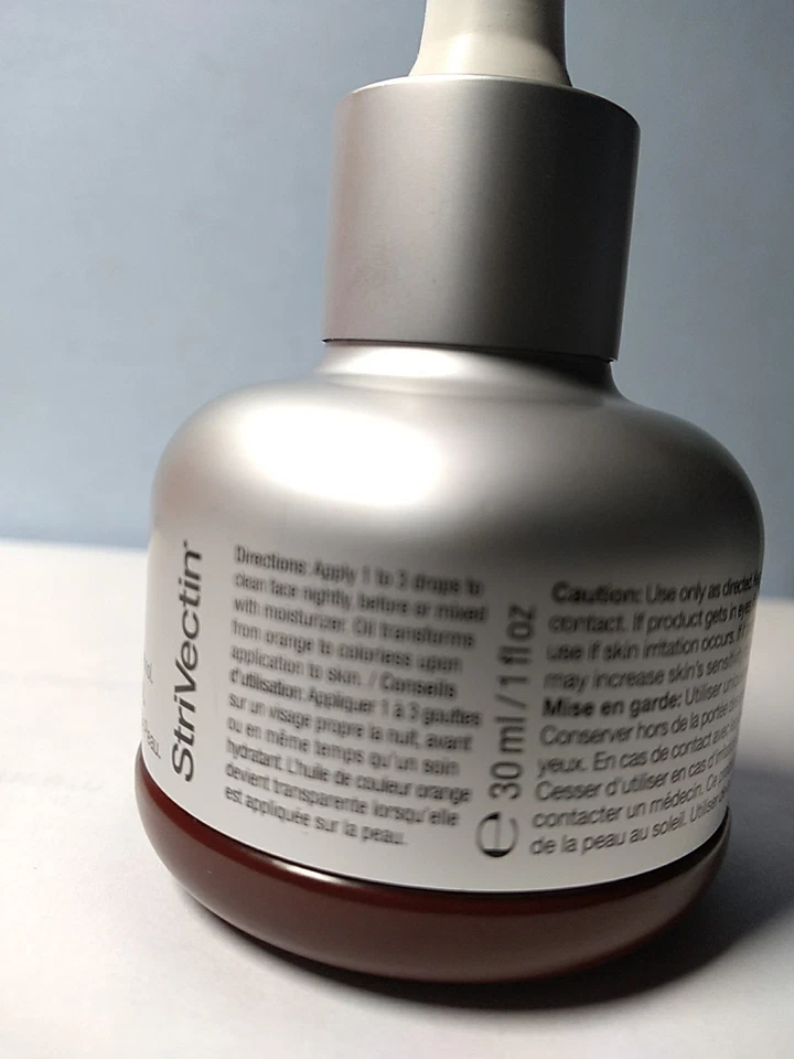 StriVectin S.T.A.R. Light ~ Aceite nocturno de retinol ~ 1 FL OZ SIN CAJA Foto 3 de 4