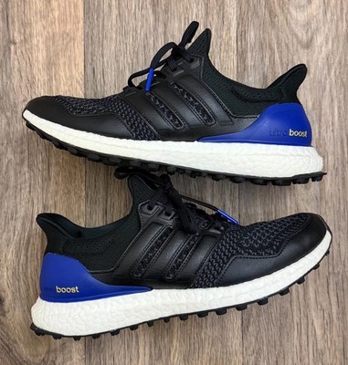 Adidas Ultraboost Golf GV6919 Black Blue Men s Size 8.5 Spikeless Shoes