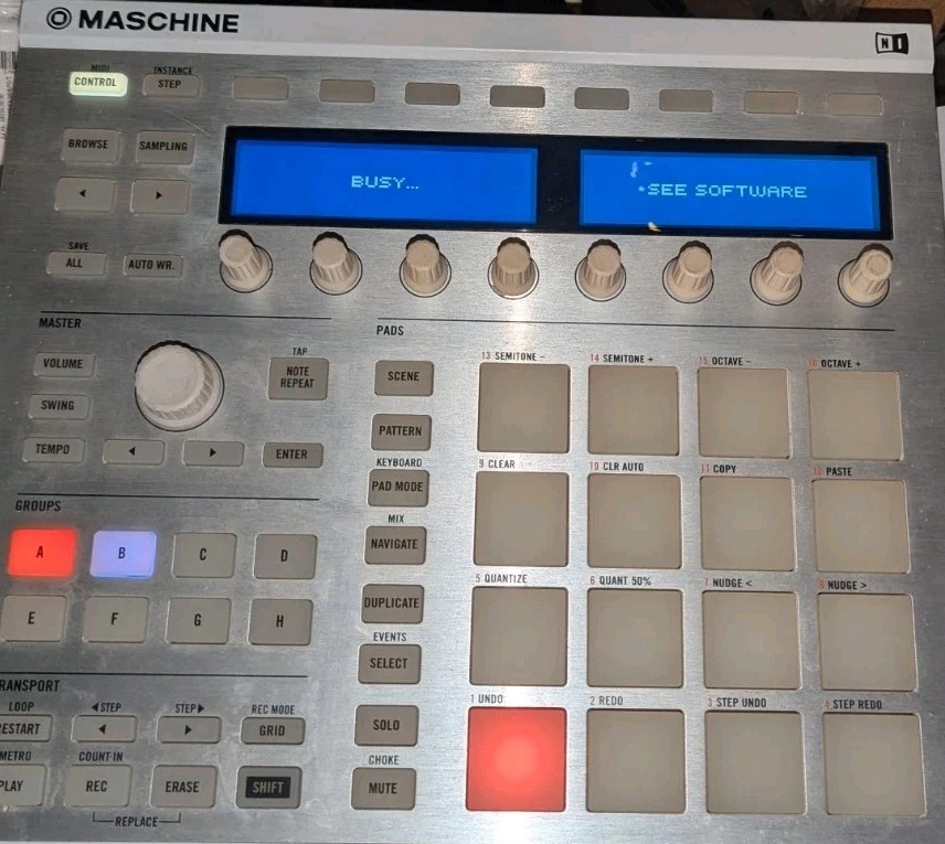 MASCHINE MK2 Native Instruments Groovebox - Sampler - Inkl. Rack - Ableton Live - Bild 2 von 4