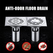 Floor Drain Anti-Odor Shower Drain Anti-clogging Hair Stopper Catcher Sink KXWT