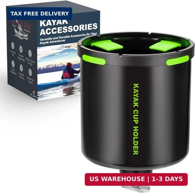 Mellbree Kayak Cup Holder, Anti-Toppling Fishing Drink Holder Kayak Accessories