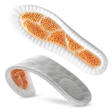 Orthotic Insoles For Arch Support Plantar Fasciitis Flat Feet Gel Heel Back Pain
