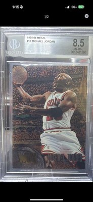 1995-96 Fleer Metal  Michael Jordan BGS 8.5