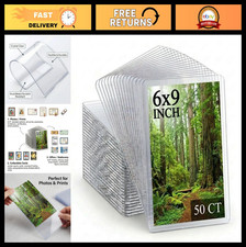 50ct 6x9 Toploaders - Durable Card Protectors for Photos Collectibles, Archiva