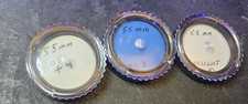 Vintage HOYA 55mm Lens Filter Lot Skylight 1B 80B 4 Close-Up Made in Japan