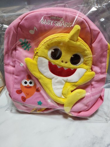 KOREA LIMITED BABY SHARK BACKPACK PINK #8f5f86