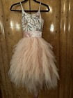 Tutu Du Monde Fabulous Pink Beaded Party Dress Size 16 excellent condition!  — photo 2