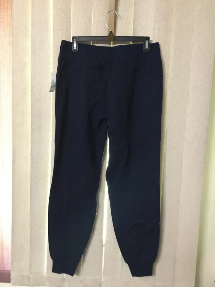 Pantalones de chándal suaves para mujer Athletic Works azul marino talla M nuevos con etiquetas Foto 4 de 4