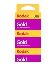 Kodak Gold 200 Color Print 35mm Film, 36 Exposure, 3 Pack