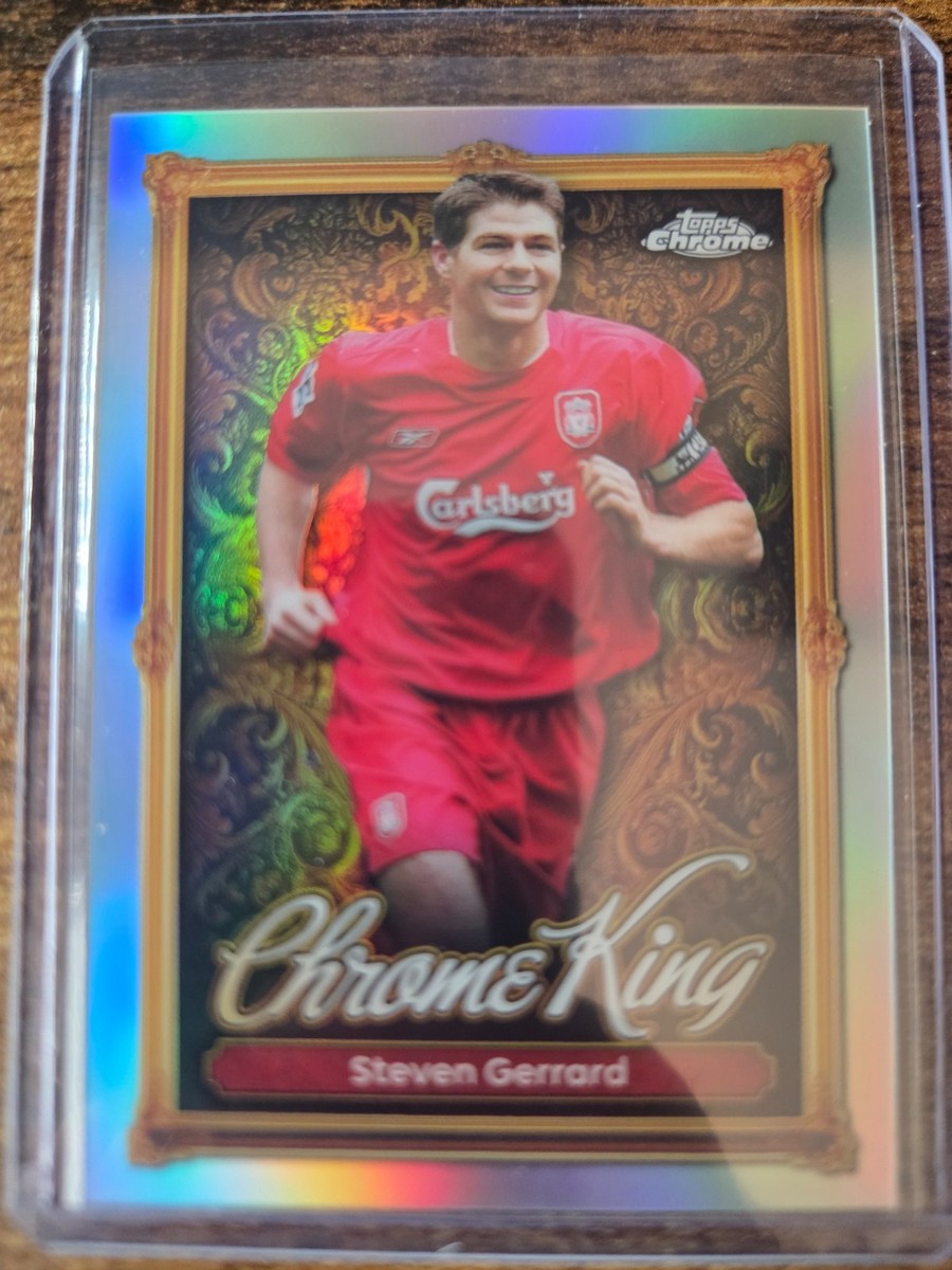 2025-26 Topps Premier League Steven Gerrard Chrome King #CK 2025-26 Topps Premier League Steven Gerrard Chrome King #CK