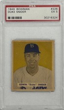 1949 BOWMAN #226 DUKE SNIDER PSA 5 ROOKIE 30216324