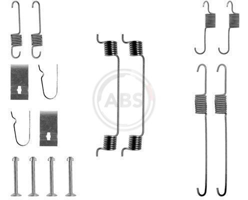A.B.S. 0699Q ZubehöRsatz, Bremsbacken Hinten FüR KIA Mazda-image