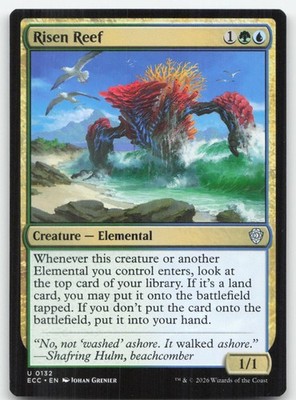 RISEN REEF 132 UC COMMANDER: LORWYN ECLIPSED MTG LP