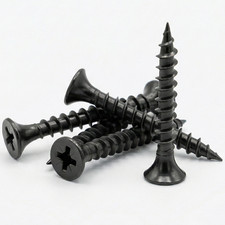 Professional Coarse Thread Drywall Screws – Black Phosphate Bugle Head Plasterbo
