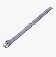 Leder Halsband, Karlie, Buffalo, Lila, Lavendel, 32Cm, Gr.S, Neu