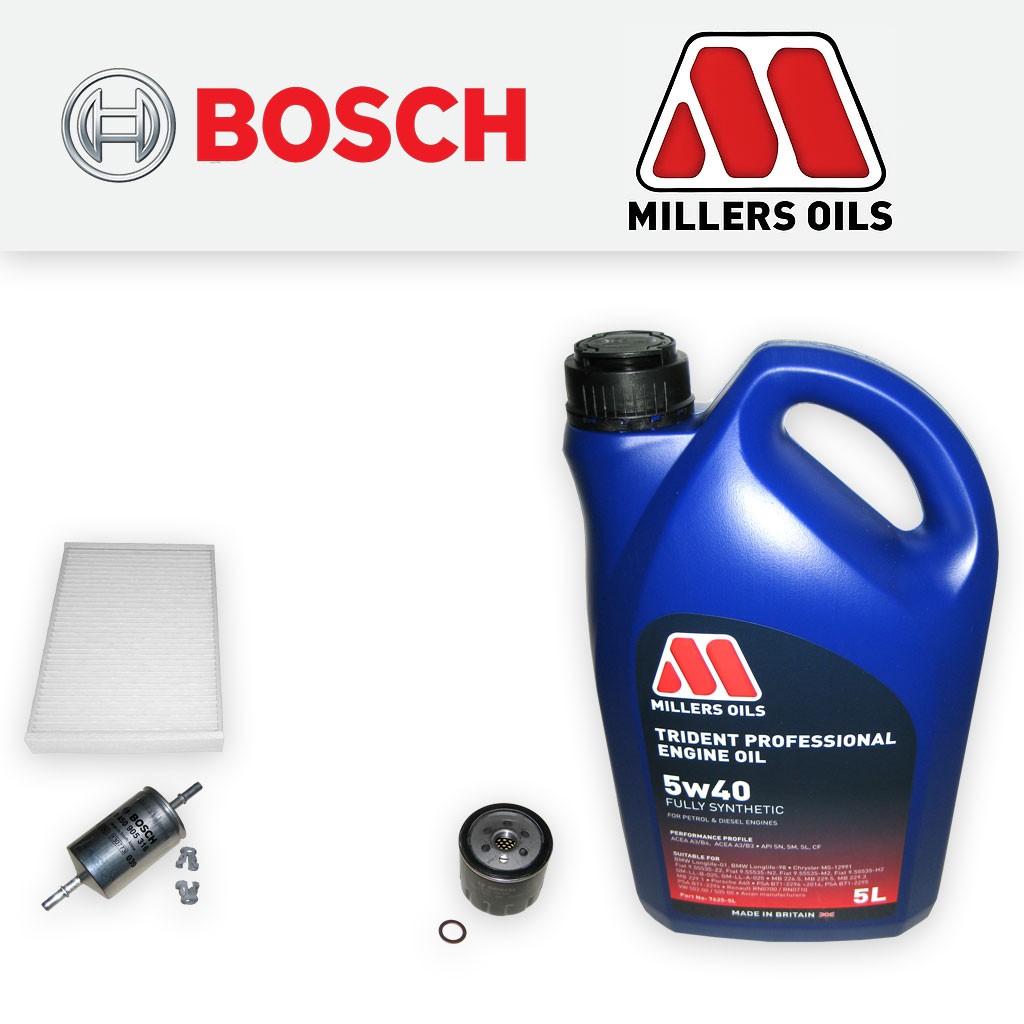 SERVICE KIT VAUXHALL ASTRA G MK4 1.4 16V OIL FUEL CABIN FILTERS +OIL (1998-2005)