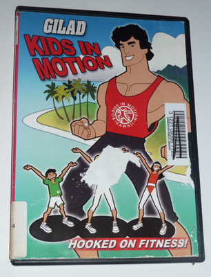 Gilad Kids in Motion: Hooked on Fitness DVD kids beach workout exercise Hawaii!