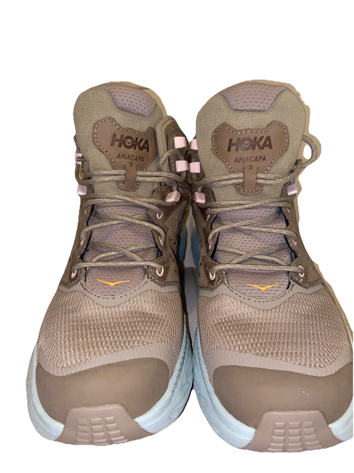 Zapatos de senderismo Hoka Anacapa 2 Mid GTX para mujer talla 9,5B acolchados altos