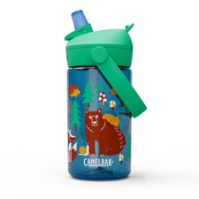 CamelBak Thrive Flip Straw Kids Bottle 400ml 14oz Friendly Forest