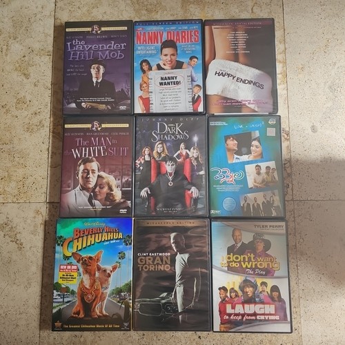 Lot Of 9 Mixed DVDs - All Factory Sealed Region 1 NTSC - The Lavender Hill Mob