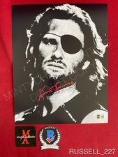 Kurt Russell autographed signed Escape from New York 11x14 photo Snake Beckett