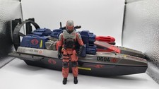 Gi Joe Retaliation Fang Boat with Swamp Viper complete loose