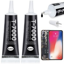 Black Adhesive Glue 2x25ml Precision Tip For Phone Screen Electronics Repair Too