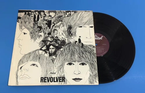 The Beatles Revolver Vinyl LP 1978 Capitol Records SW 2576 Purple Label VG+