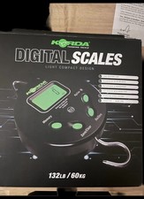Korda NEW Digital Fishing Scales By Reuben Heaton 132lb/60kg carp fishing 